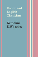 Racine and English Classicism