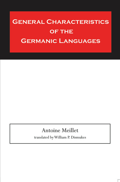 General Characteristics of the Germanic Languages