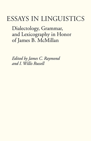 Essays in Linguistics