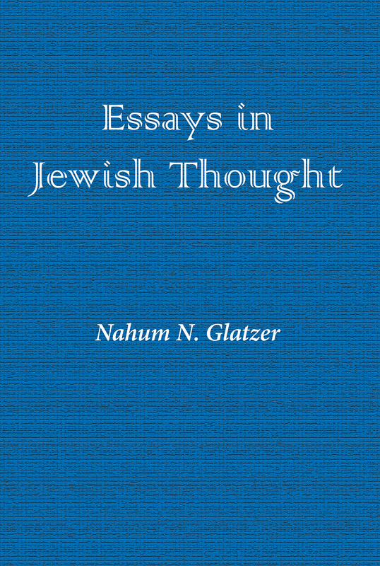 Essays in Jewish Thought