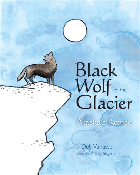 Black Wolf of the Glacier