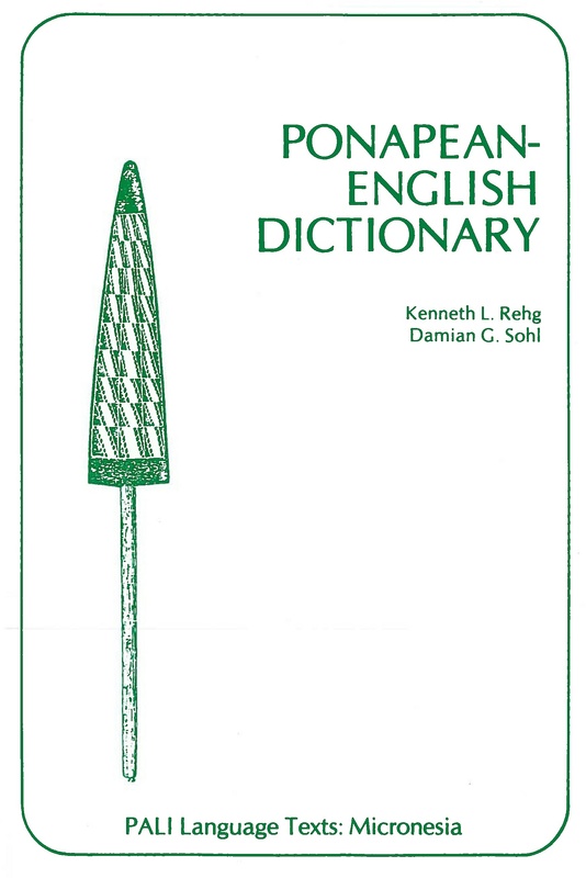 Ponapean-English Dictionary