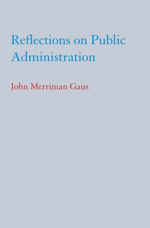 Reflections on Public Administration