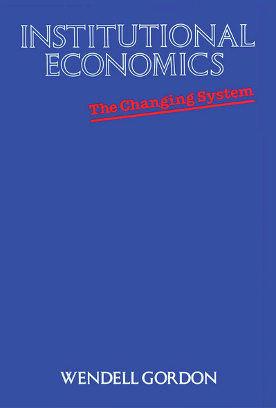 Institutional Economics