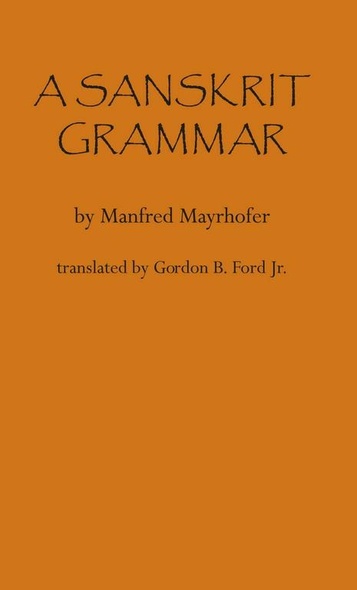 A Sanskrit Grammar