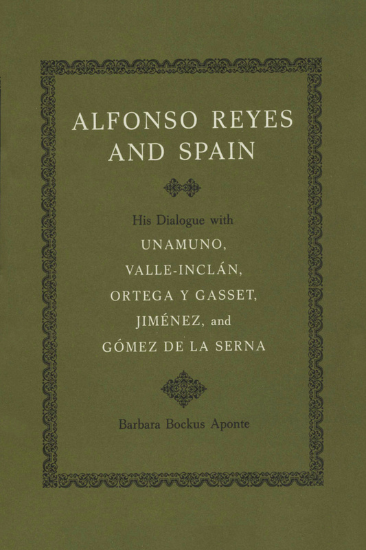 Alfonso Reyes and Spain