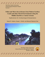 Pollen and Micro-Invertebrates from Modern Earthen Canals and other Fluvial Environments along the Middle Gila River