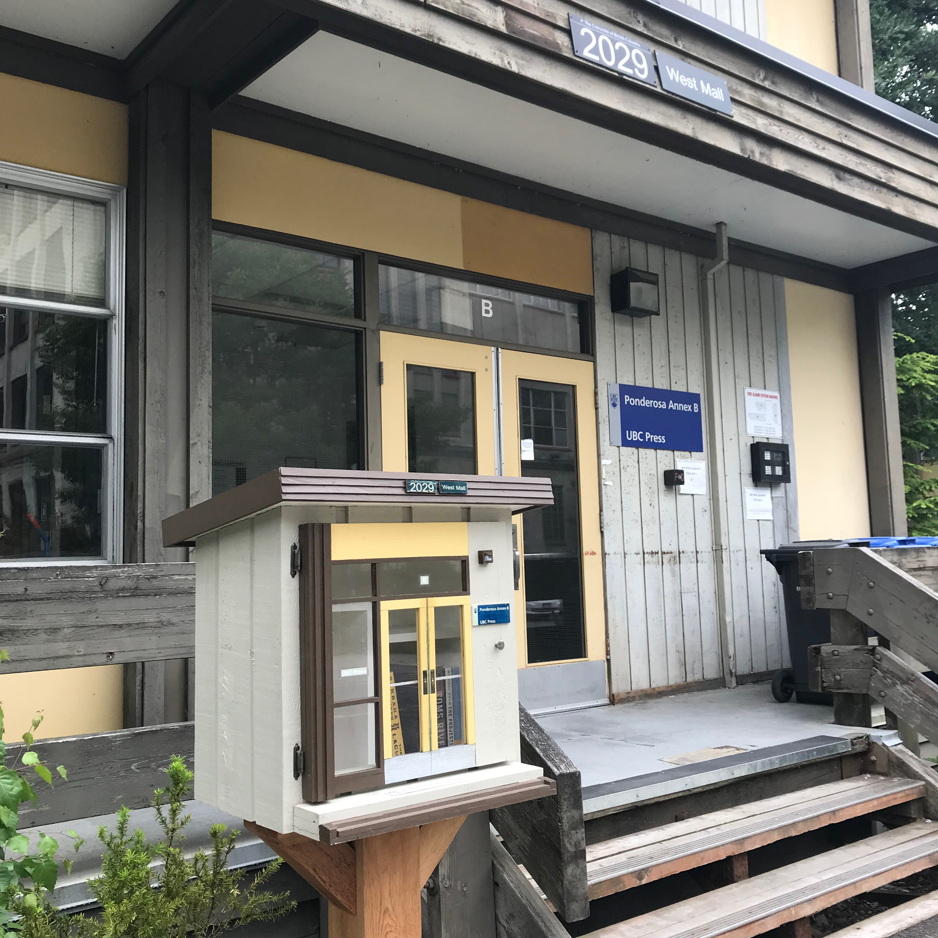 UBC - Blog - Little Free Library - Outside